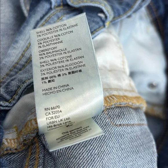 ANTHROPOLOGIE Pilcro SLIM Boyfriend Crop Jeans size 28 - Picture 12 of 12